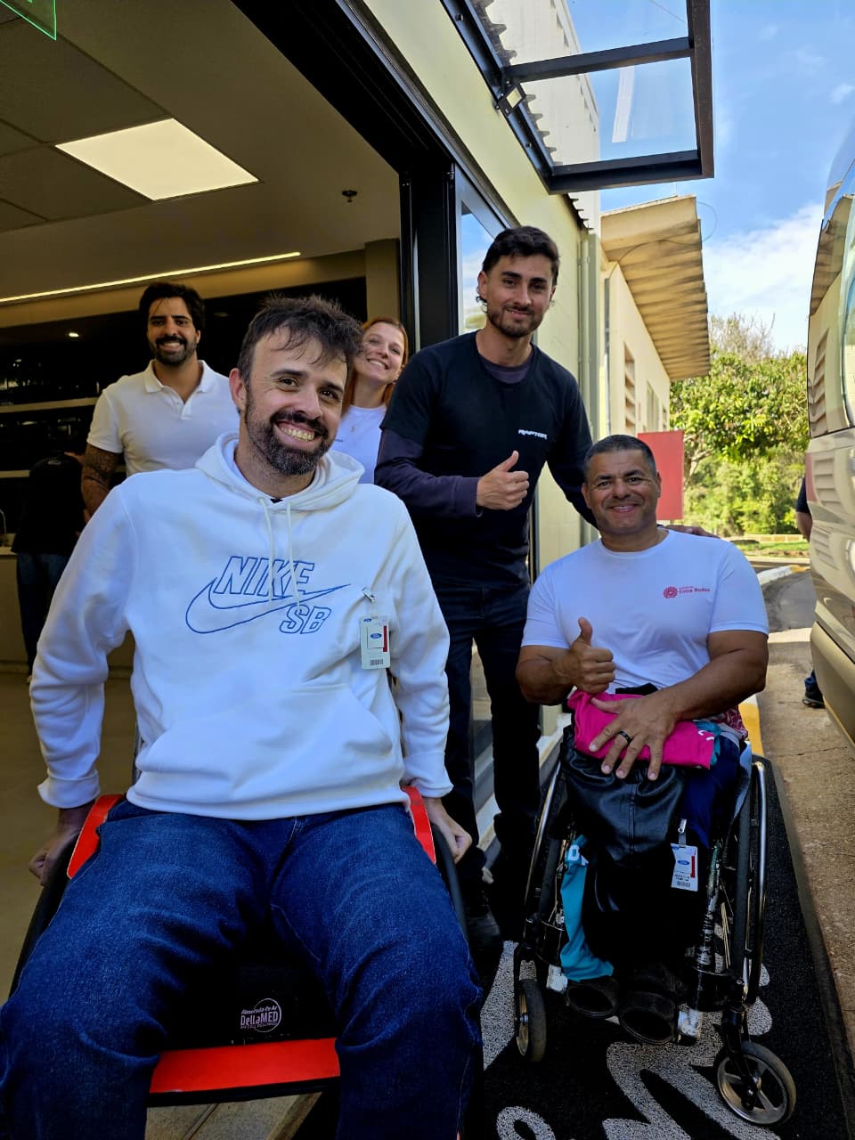 Visita Instituto Entre Rodas à Ford em Tatuí